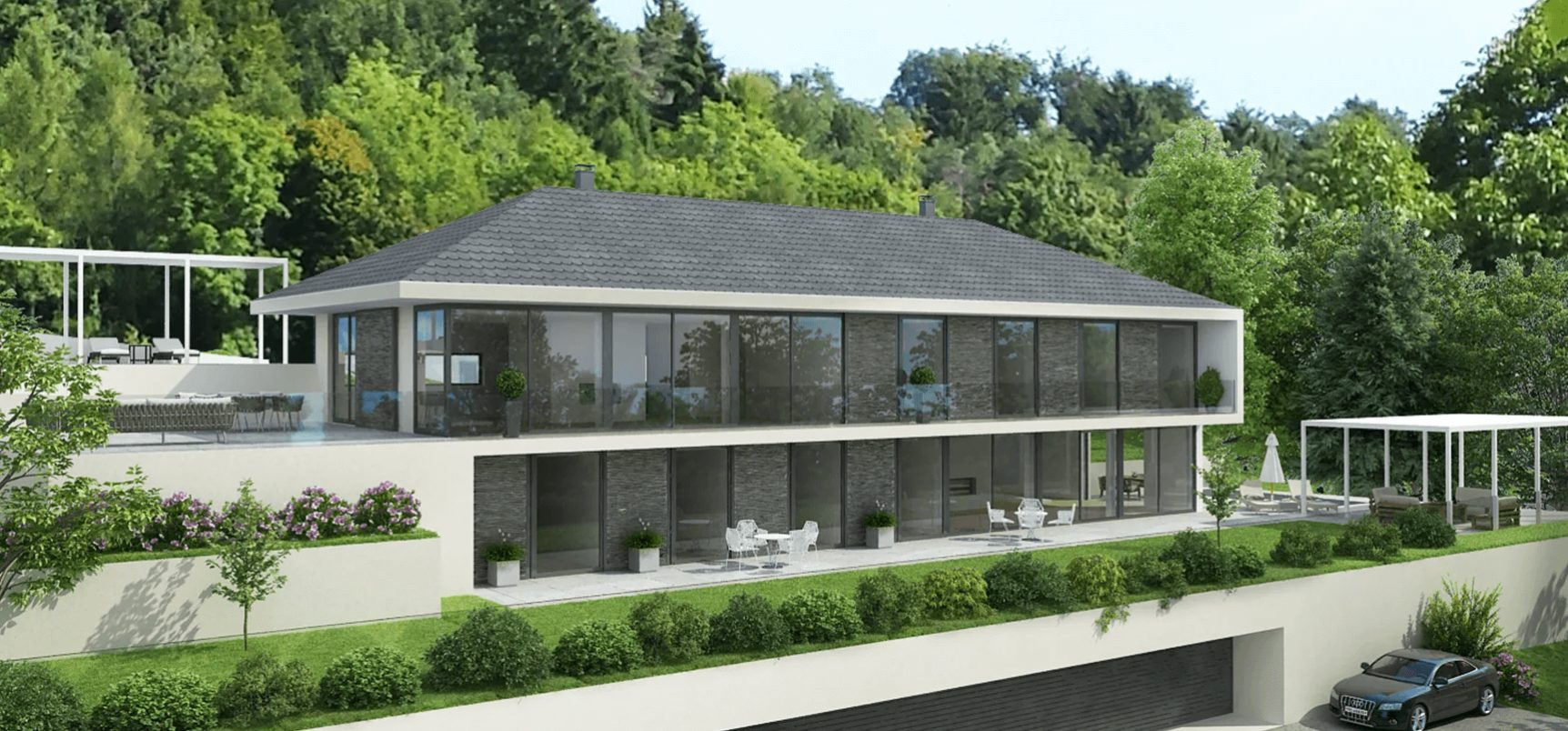 Conception architecturale à Bougy-Villars - SWISSDEV Architecture